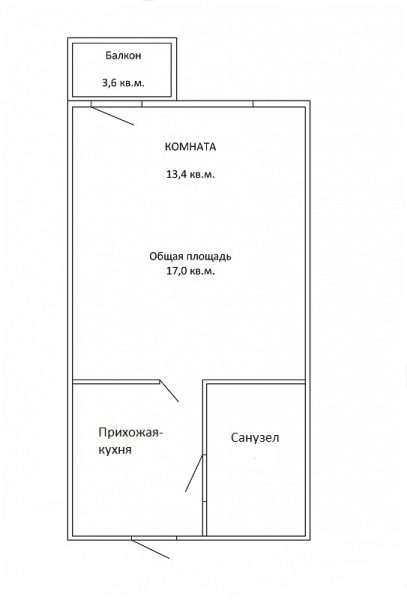 Планировка квартиры закрытого гостиничного типа