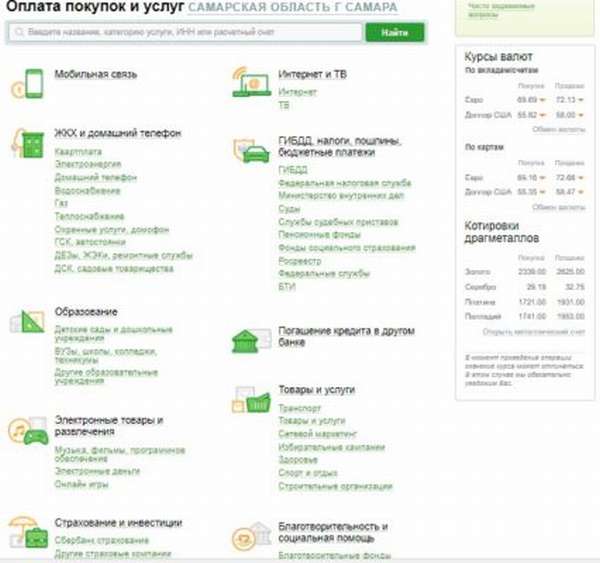 Что можно сделать через Сбербанк Онлайн