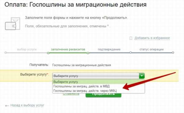 оплатить пошлину за загранпаспорт через сбербанк онлайн