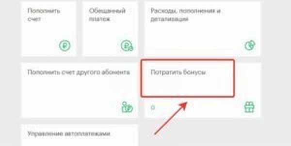 Как подключить услугу Мегафон бонус в личном кабинете?