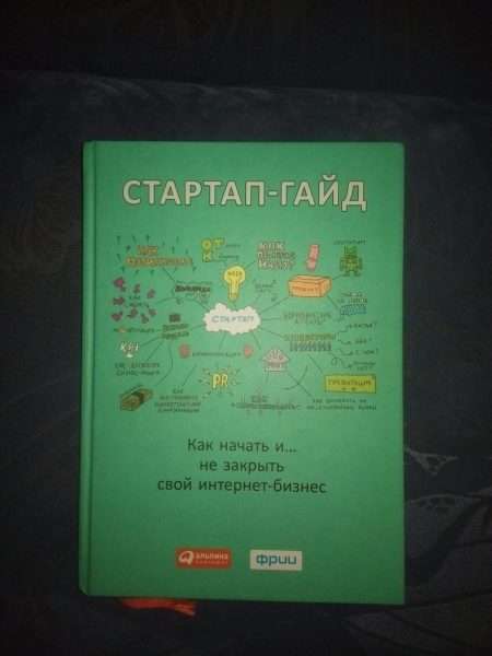 Обложка книги «Стартап-Гайд. Как начать и… не закрыть свой интернет-бизнес»